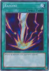 Raigeki (LCYW-EN054), Legendary Collection 3: Yugi's World — Yu-Gi-Oh! card price
