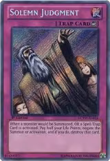 Solemn Judgment (LCYW-EN152), Legendary Collection 3: Yugi's World — Yu-Gi-Oh! card price