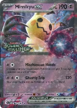 Mimikyu ex (Journey Together Stamped) (069/159), Miscellaneous Cards & Products — Pokémon card price