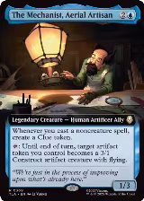 The Mechanist, Aerial Artisan (Extended Art) (369) — card price