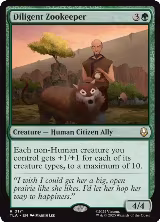 Diligent Zookeeper (171), Avatar: The Last Airbender — Magic card price
