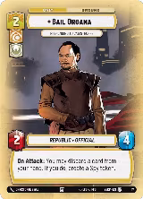 Bail Organa - Responding to Catastrophe — card price