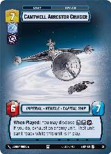 Cantwell Arrestor Cruiser (Foil) — card price