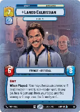 Lando Calrissian - Trust Me (Foil), Secrets of Power: Weekly Play Promos — Star Wars card price