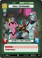 Cruel Commandos (Foil), Secrets of Power: Weekly Play Promos — Star Wars card price