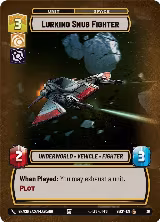 Lurking Snub Fighter (Foil) — card price