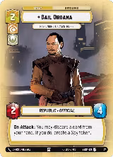 Bail Organa - Responding to Catastrophe (Foil) — card price
