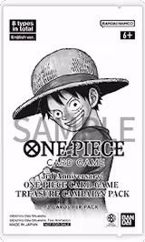 3rd Anniversary One Piece Card Game Treasure Campaign Pack, One Piece Promotion Cards — One Piece card price