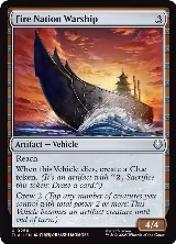 Fire Nation Warship (256) — card price