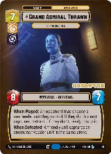 Grand Admiral Thrawn - Grand Schemer (Champion) (36), Organized Play Promos — Star Wars card price