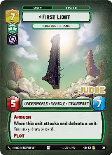First Light - Threatening Elegance (26) — card price