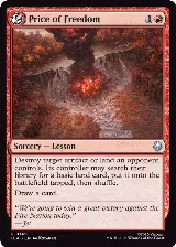 Price of Freedom (149) — card price