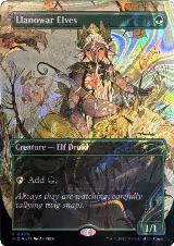 Llanowar Elves (Halo Foil) (39) — card price