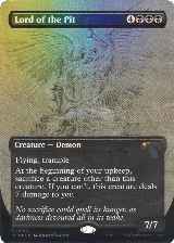 Lord of the Pit (Sketch Showcase) (Rainbow Foil) (893), Secret Lair Drop Series — Magic card price