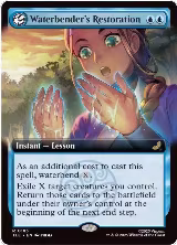 Waterbender's Restoration (Extended Art) (183) — card price