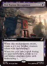 Fire Nation Occupation (Extended Art) (187) — card price