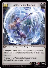 Aetheric Calibration (093), Promotional Cards — Grand Archive card price