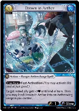 Drown in Aether (104), Promotional Cards — Grand Archive card price