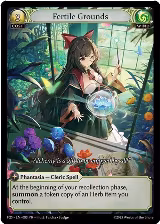 Fertile Grounds (083), Promotional Cards — Grand Archive card price