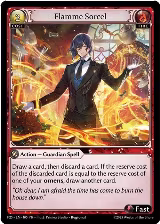 Flamme Sorcel (105), Promotional Cards — Grand Archive card price