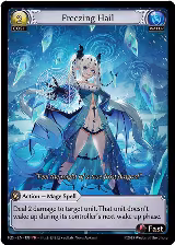 Freezing Hail (077), Promotional Cards — Grand Archive card price