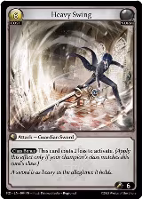 Heavy Swing (109) (109), Promotional Cards — Grand Archive card price