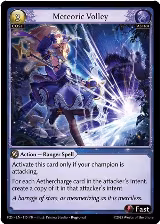 Meteoric Volley (115), Promotional Cards — Grand Archive card price