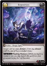Reposition (123), Promotional Cards — Grand Archive card price
