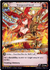 Tempered Steel (089), Promotional Cards — Grand Archive card price
