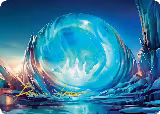Aang's Iceberg Art Card (Gold-Stamped Signature) (2), Art Series: Avatar: The Last Airbender — Magic card price