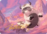 Appa, Aang's Companion Art Card (Gold-Stamped Signature) (31) — card price