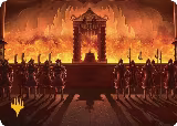 Fire Lord Ozai Art Card (Gold-Stamped Planeswalker Symbol) (27), Art Series: Avatar: The Last Airbender — Magic card price