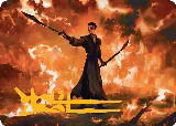 Zuko, Conflicted Art Card (Gold-Stamped Signature) (24), Art Series: Avatar: The Last Airbender — Magic card price