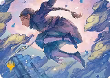 Katara, Seeking Revenge Art Card (Gold-Stamped Planeswalker Symbol) (29), Art Series: Avatar: The Last Airbender — Magic card price