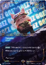 Teemo, Scout (GG EZ) (197b/298), Riftbound Organized Play Promotional Cards — Riftbound card price