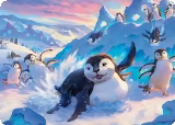 Otter-Penguin Art Card (4) — card price