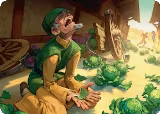 Unlucky Cabbage Merchant Art Card (19) — card price
