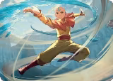 Aang, Swift Savior Art Card (20) — card price