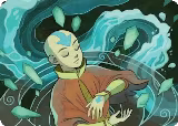 Aang, at the Crossroads Art Card (45) — card price