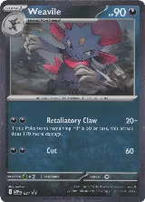 Weavile (Cosmos Holo) (021), Mega Evolution Promo — Pokémon card price
