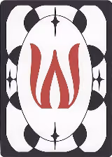 Letter Card - W — card price