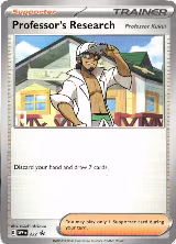 Professor's Research [Professor Kukui] - 222 (222), Scarlet & Violet Promo Cards — Pokémon card price