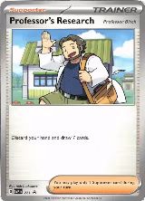 Professor's Research [Professor Birch] - 221 (221), Scarlet & Violet Promo Cards — Pokémon card price