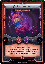 Brontowisp - Champion of Artemis (Stellar) (SS2-171) — card price