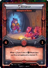 Ursear - Champion of Hestia (Stellar) (SS2-199), Shattered Stars Chapter 2 [SS2] — Elestrals card price