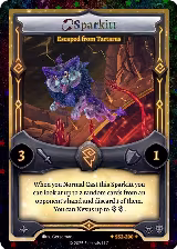 Sparkitt - Escaped from Tartarus (Stellar) (SS2-200) — card price