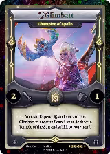 Glimbatt - Champion of Apollo (Stellar) (SS2-202), Shattered Stars Chapter 2 [SS2] — Elestrals card price