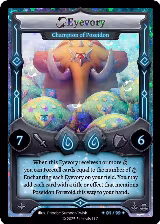 Eyevory - Champion of Poseidon (Serialized) (/99) — card price