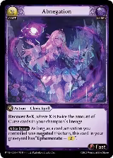 Abnegation (178), Phantom Monarchs — Grand Archive card price