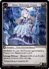 Alice, Distorted Queen (002) — card price